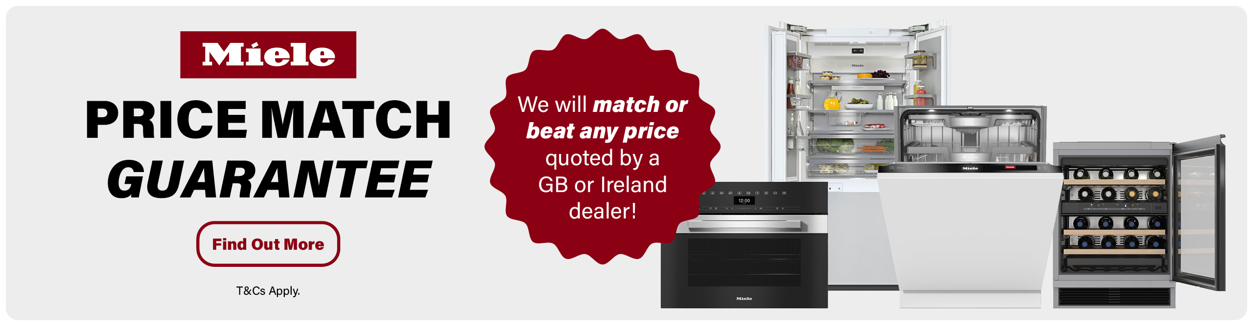 Miele Price Match Guarntee